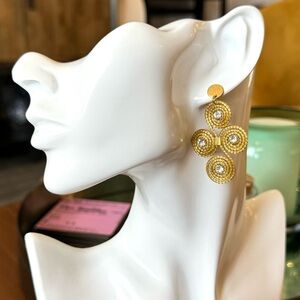 Rumbo Brazil Artisan Wire Earrings- Swirl